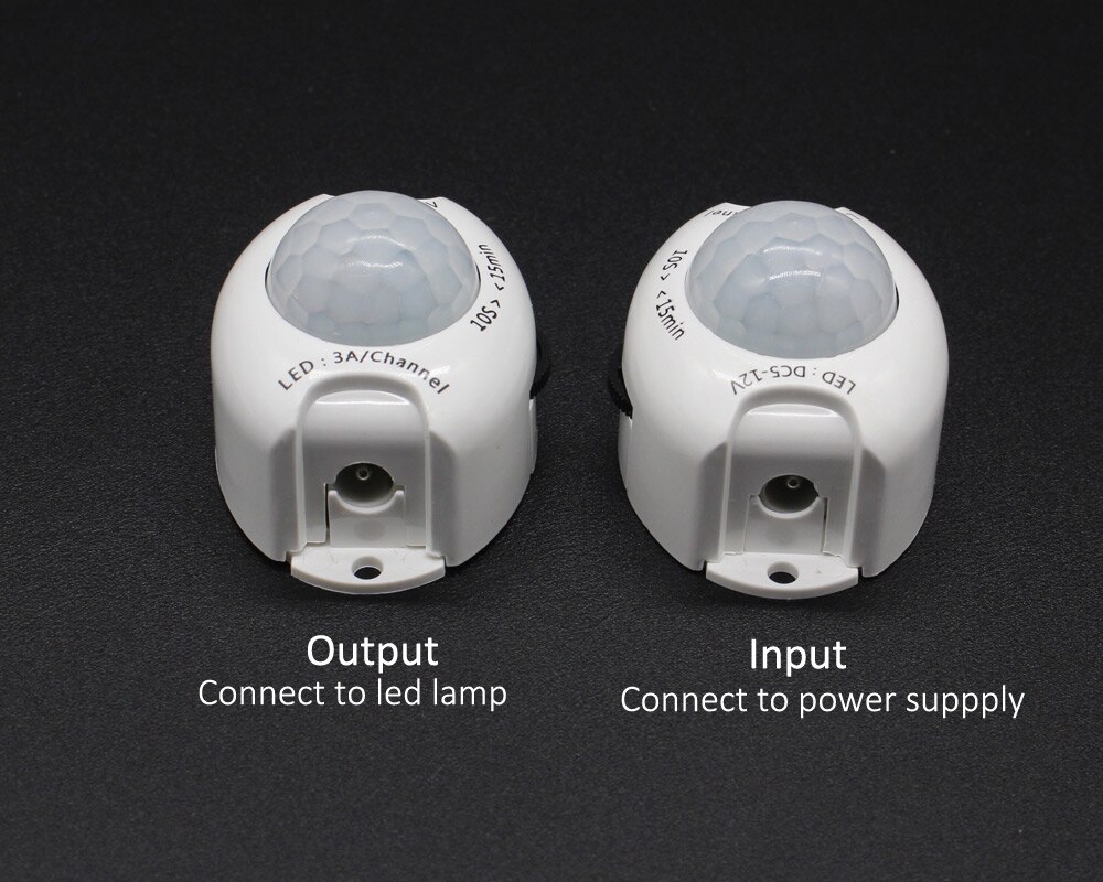 Motion Sensor DC 5 V 12 V Licht Schalter Bewegung Detektor Aktiviert Timer Automatische Pir Motion Sensor AUF OFF für LED Streifen Licht