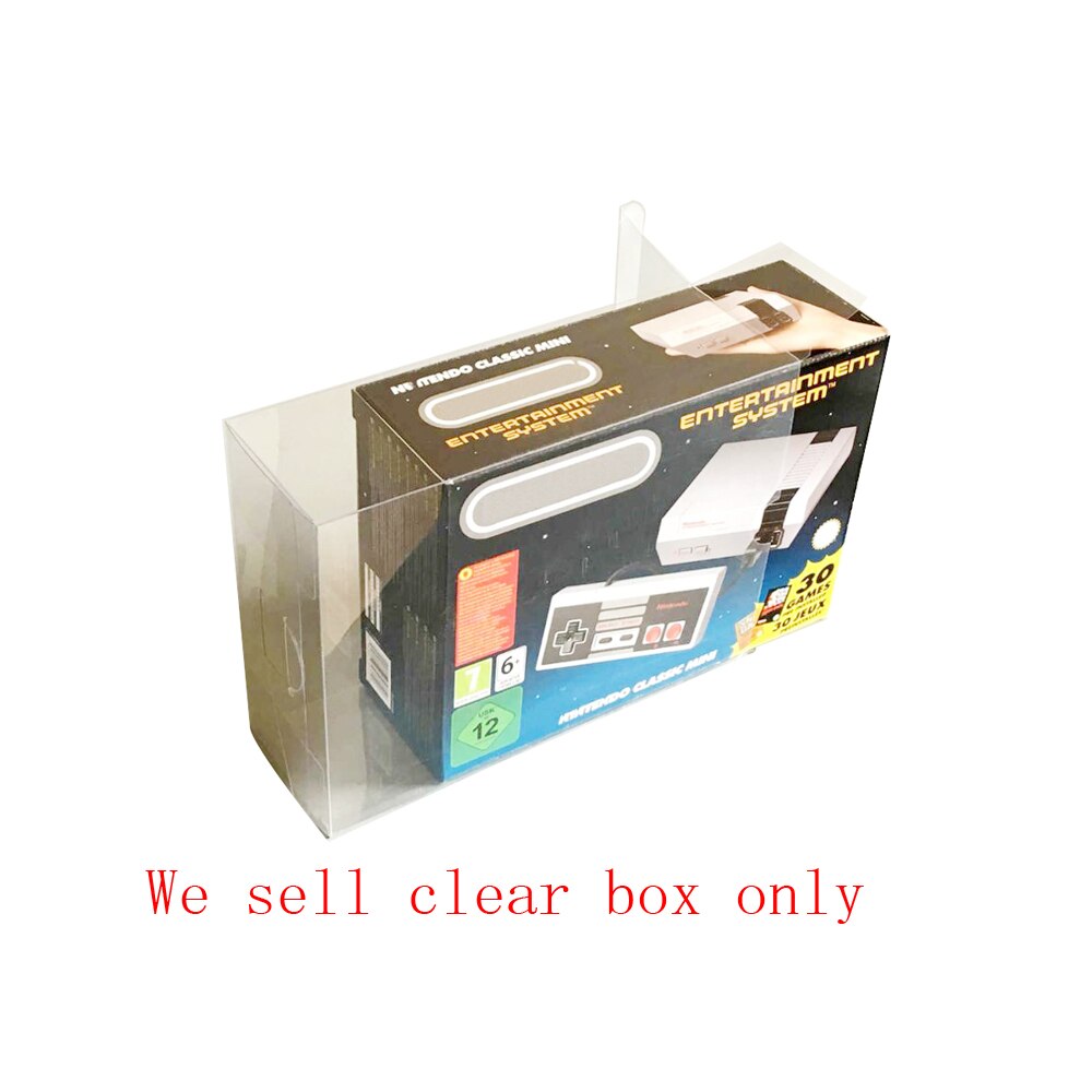 10 pcs a lot Collection box display storage box for N-E-S Classic mini Eu Version game protective box: Default Title