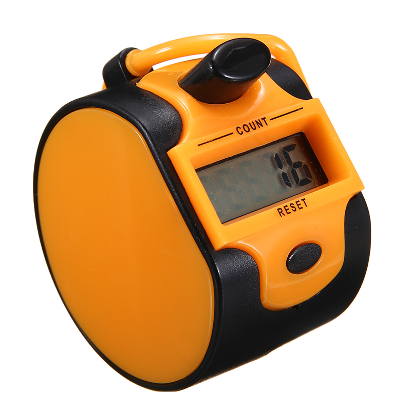 Electronic Digital Counter Portable Hand Operated Tally Counters 5 Digit Number Handheld Manual Digital Timer