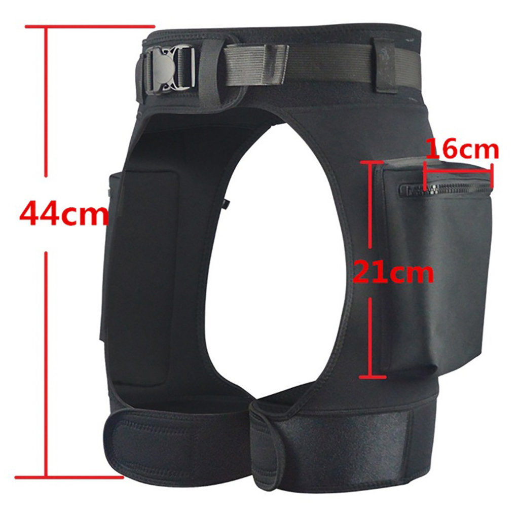 Tech Shorts with Pocket for Men Water Sports Short Pants for Fishing Diving Surf Swimming Spearfishing Kayaking Canoeing Dinghy