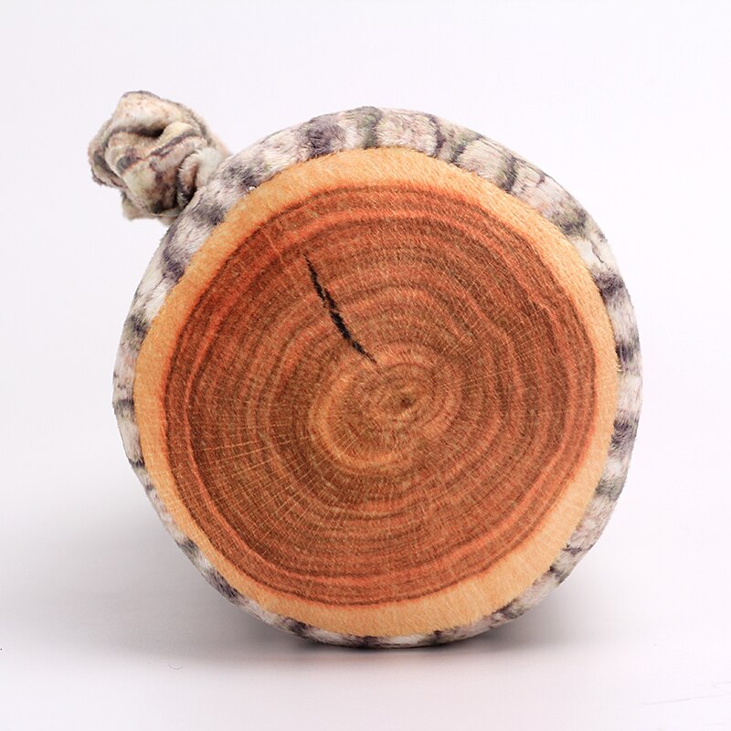 Creatieve Hout Log Vorm Zachte Auto Seat Hoofdsteun Body Neksteun Kussen Thuis Bed Rugkussen Zachte Hals Gooi kussens