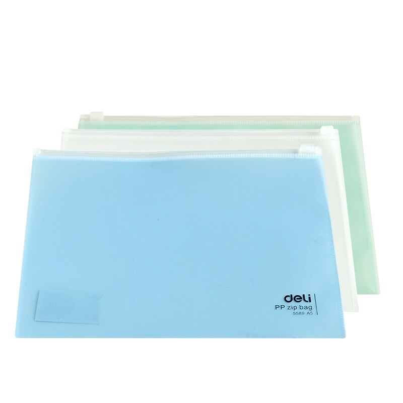 Reißverschluss Tasche transparent PP Schreibwaren Tasche Aktentasche Informationen Taschen Bausatz 10Stck