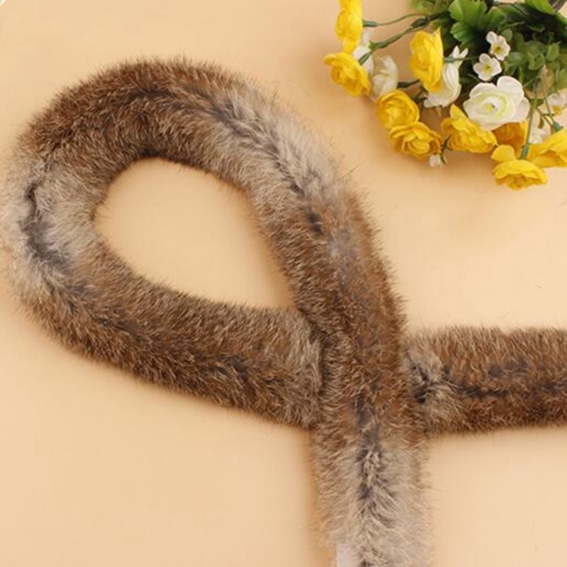 Kunstmatige Konijnenbont Lint Tapes Furry Trim Trimmen DIY Home Decor Naaien Kostuum Ambachten 1 Yard KYY8147