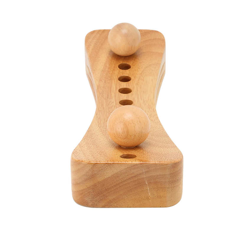 Trigger Point Physical Therapy Tools Wooden Pressure Point Massage Tool Wood Material for Buttocks Back Waist Shoulders Neck