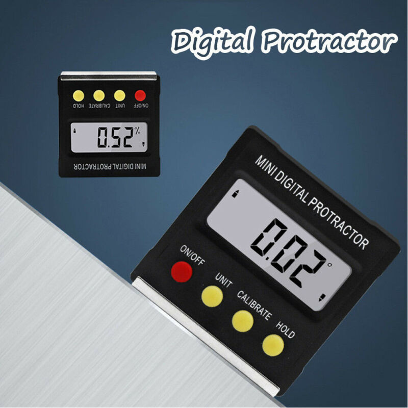 Mini Digital Winkelmesser Würfel Neigungsmesser Winkel Messgerät Meter Digital LCD Winkelmesser Elektronische Ebene Kasten