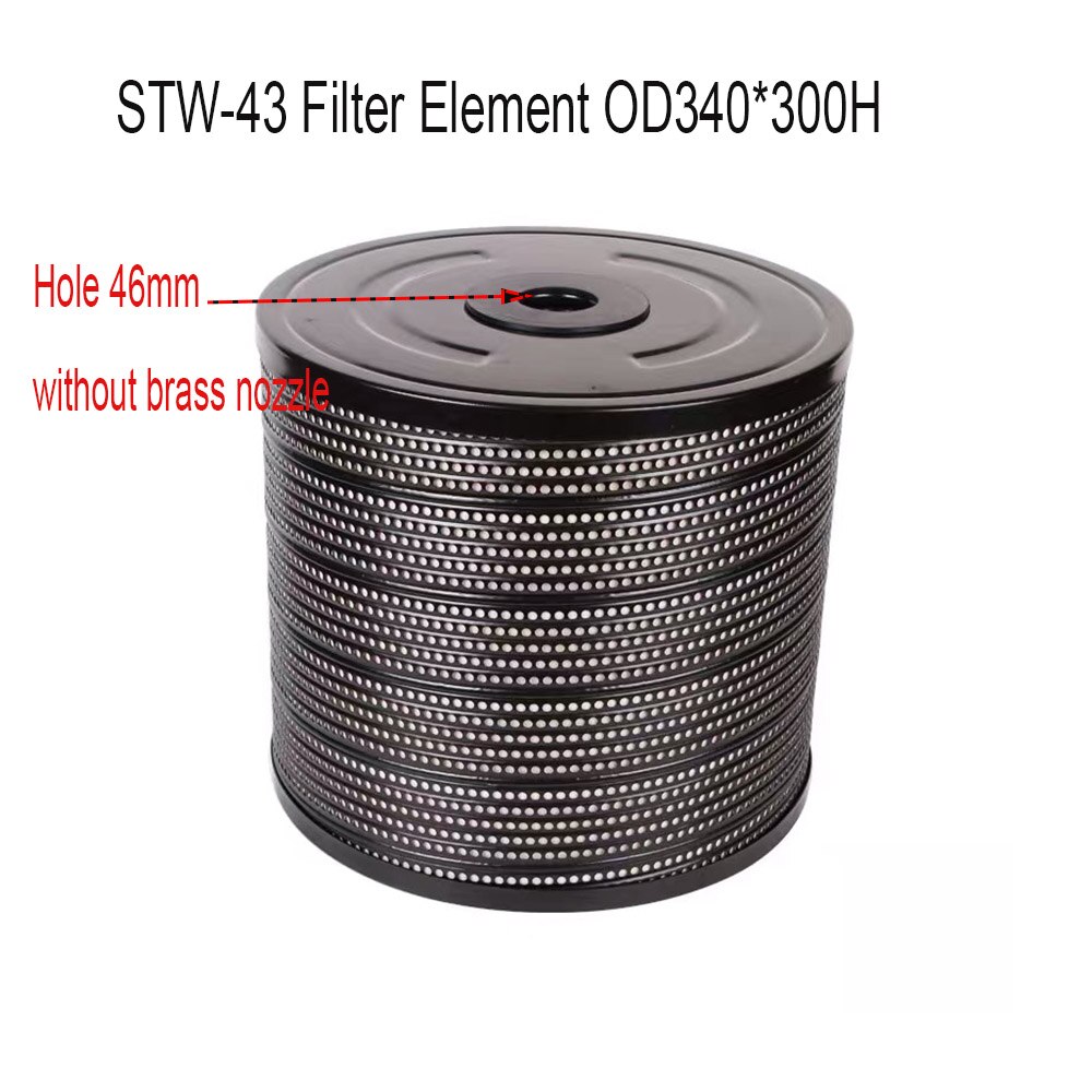 STW-35/43 Filter Element 340*46*300H Mm Voor Sodick Chmer Fanuc Machine