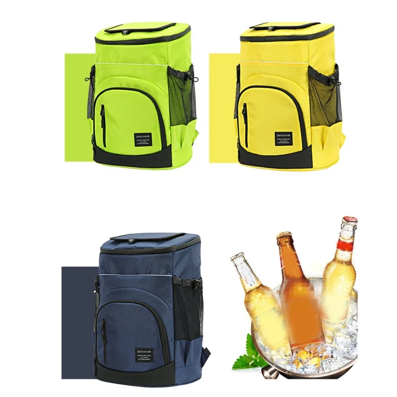 30l Kühlschrank tasche weicher großer isolierter Kühler Rucksack thermischer isothermer Kühlschrank Reisen Strand Eis Bier Rucksack