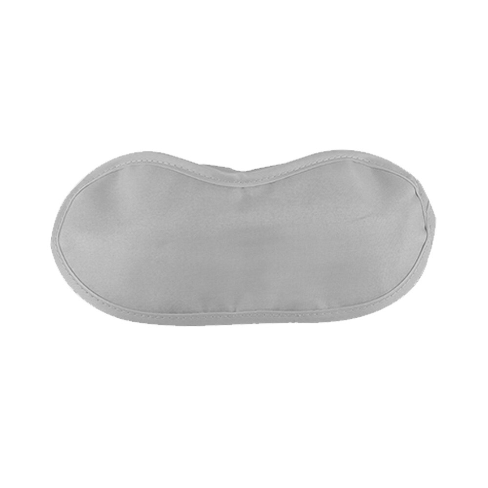 9 Kleuren Sleep Rest Slaapmiddel Eye Mask Eye Shade Cover Comfort Blinddoek Shield Patch Eyeshade: gray