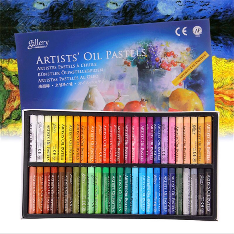 12/24/36 Colors Soft Oil Pastels Non-Toxic Crayon Oil Painting Stick Kids Student Pastel Pencils for Drawing Supplies