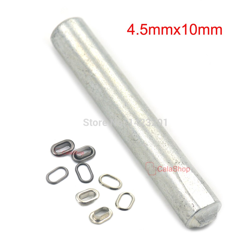 20 Pcs / Lot Brass Oval Eyelets Grommet With 1 PCS Tool Washer For Canvas Clothing Bags Purse Craft DIY Handwork