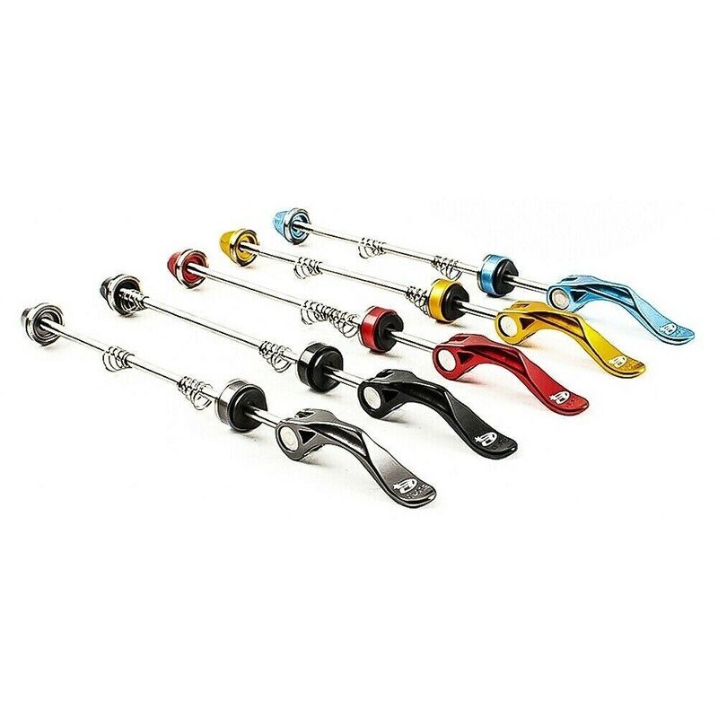 1 Paar Rvs Fietswiel Spies Racefiets Mtb Quick Release As Bolt Front Spies Achter Spies