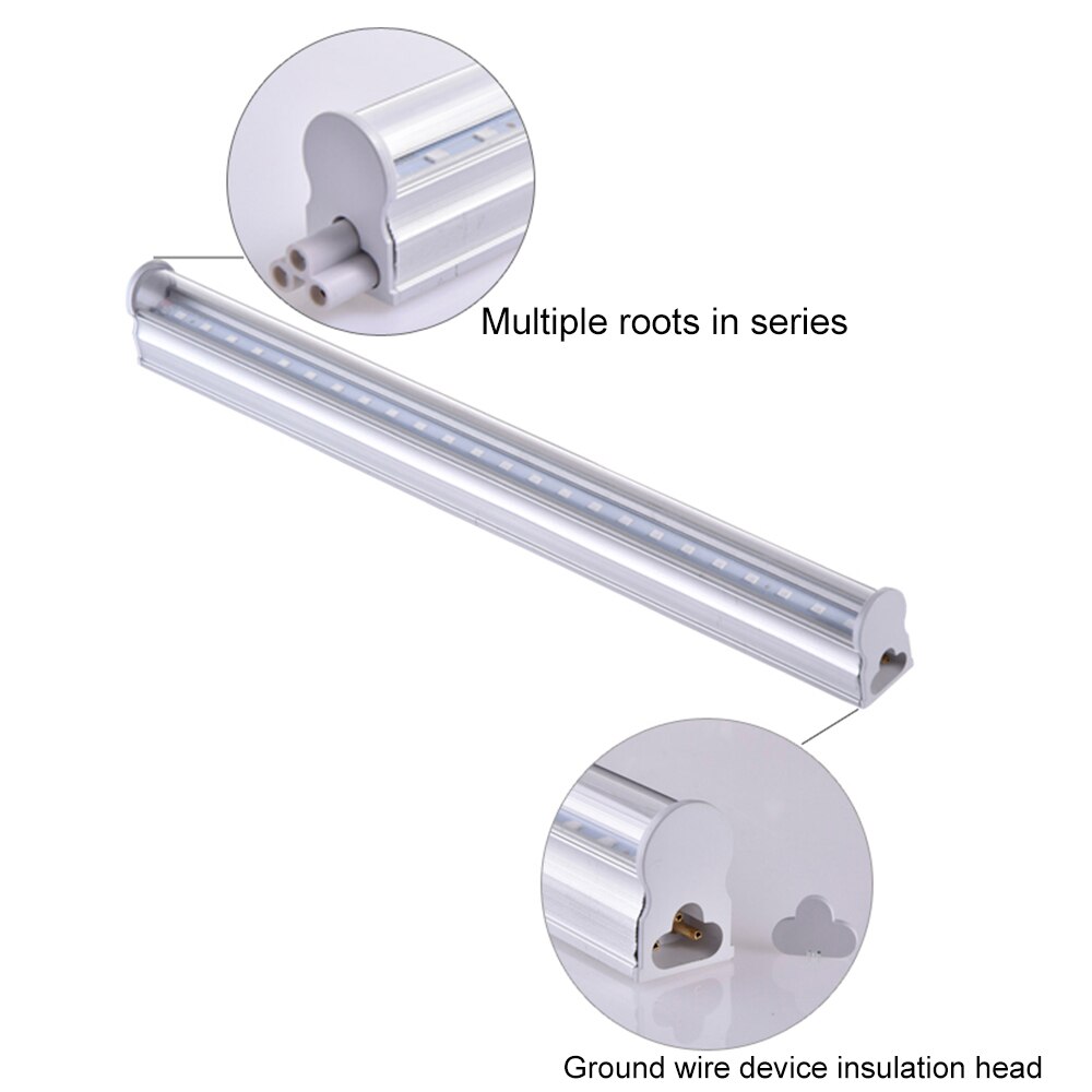 Lámpara UV de desinfección, 30cm, tubo de luz ultravioleta UV, Bombilla de esterilización de ozono, ácaros, luces, lámpara germicida, Bombilla AC220V