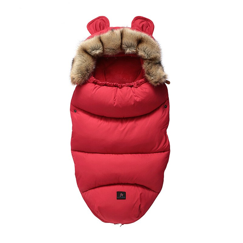 Pasgeboren baby winter warme slaapzakken baby voering fleece inbakerdoek inbakeren kinderwagen wikkeldoek peuter deken slaapzakken