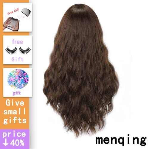 Miss Pruik Lange Golf Pony Zwart Bruin 8 Kleuren Beschikbaar Pruiken Voor Vrouwen Synthetisch Haar Hoge Temperatuur Fiber: #30