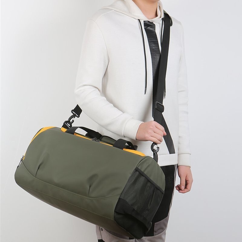 Mannen Reistassen Mode Handtassen Nylon Schoudertas Sport Fitness Crossbody Tas Grote Tote Messenger Bag