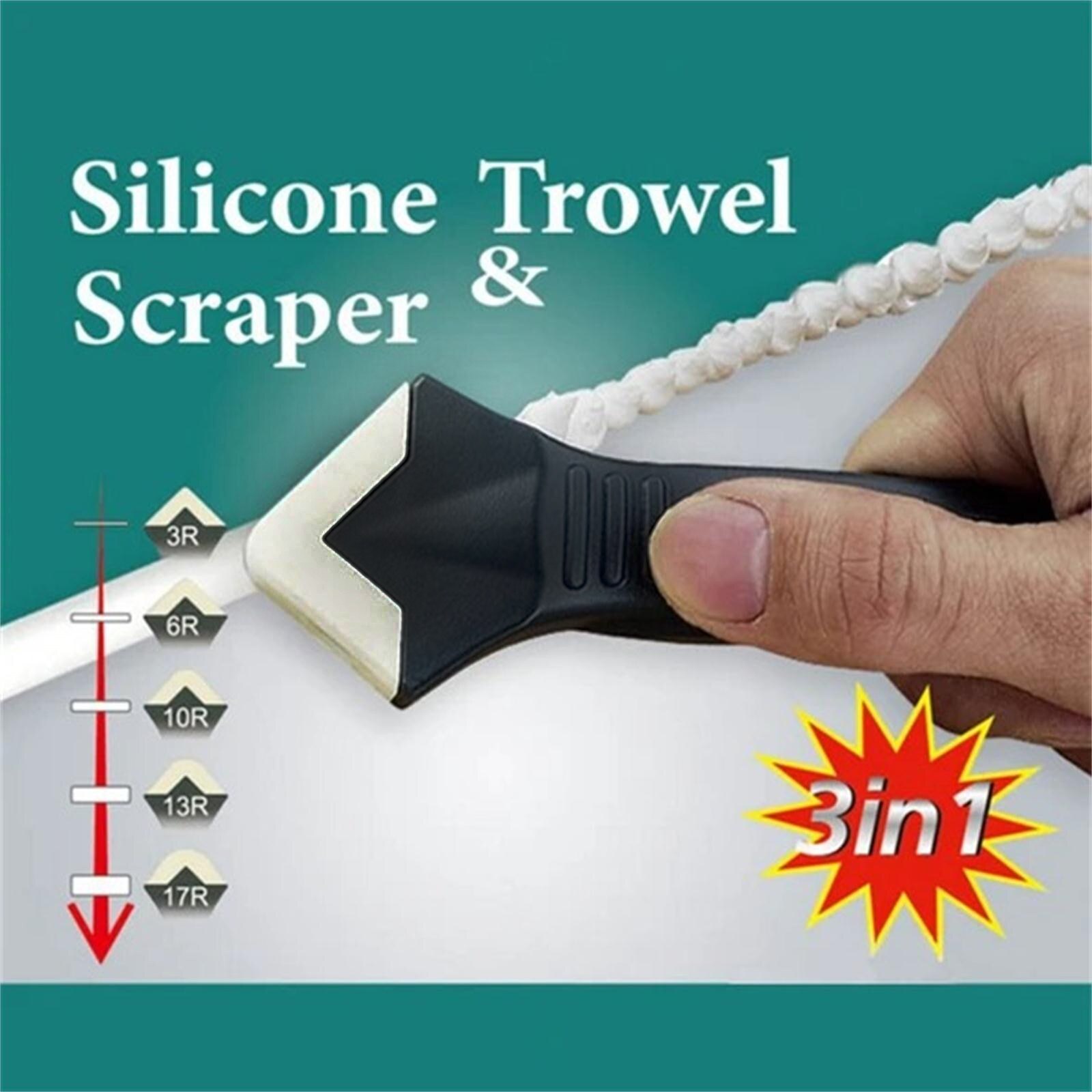 Caulk Remover Tile Grout Cleaner Plaster Trowel Trowel Finisher Stainless Steel Double Ended Blade Scraper Sealant Smoother