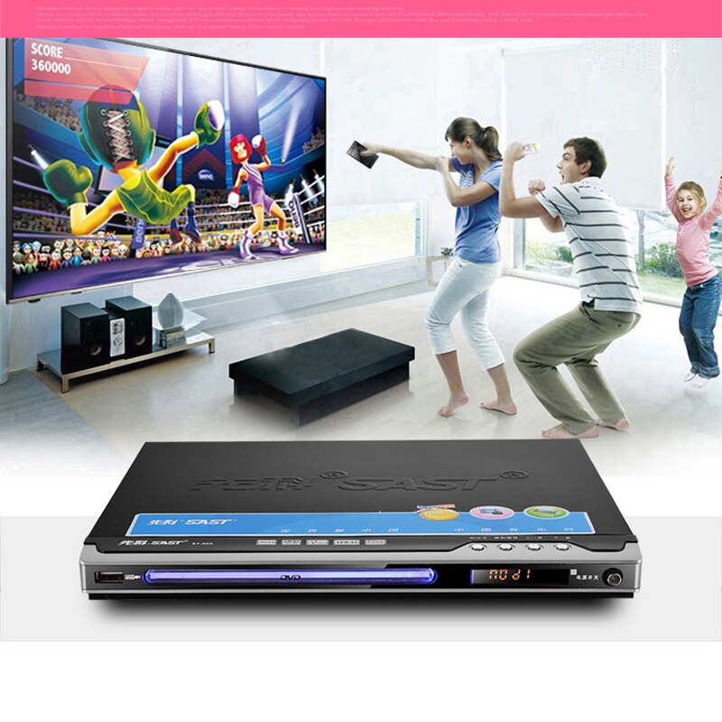 KYYSLB ST-999 20W DVD Tray Player DVD Video Disc Player VCD Player HD Player CD Player