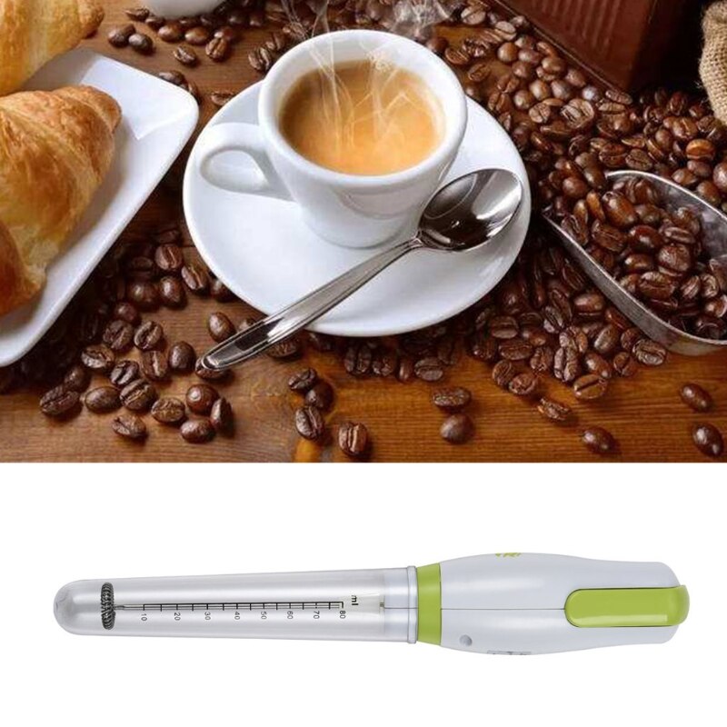 Electric Handheld Blender Espresso Machine Mixer Coffee Maker Frappe Milk Frother Drink Agitator for Household Kitchen