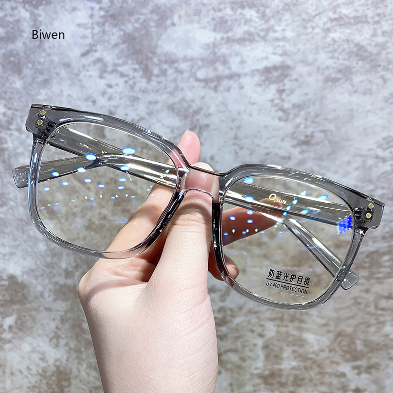 Gafas antiluz azul para miopía para hombre y mujer, anteojos para ordenador, gafas ópticas clásicas, dioptrías 0-4.0, gafas graduadas: Gris / +150