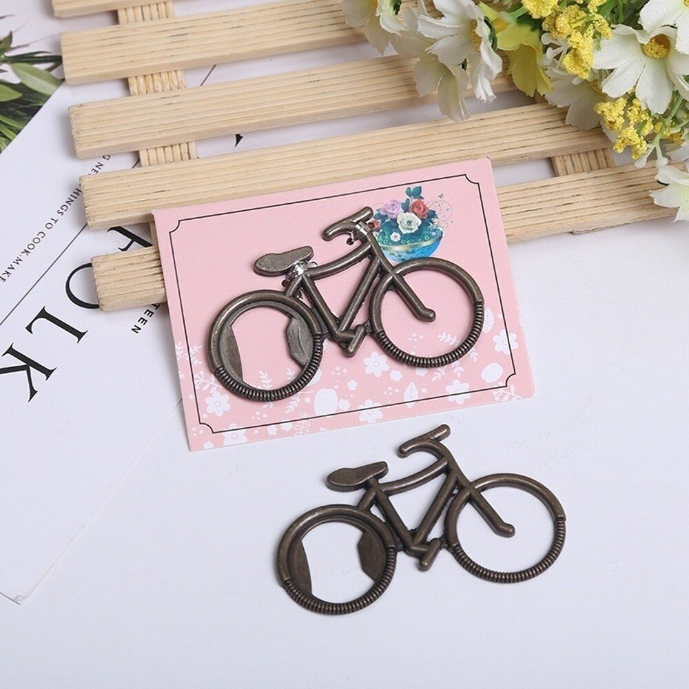 Décapsuleur vélo forme alliage outil fête de mariage anniversaire bébé douche faveur Souvenirs ouvre-bière