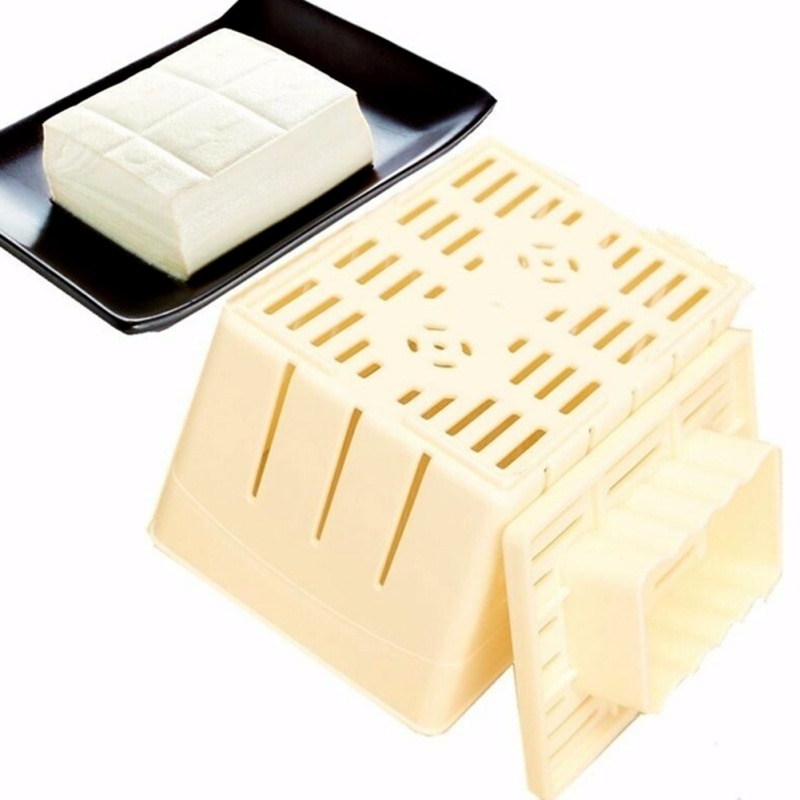 Kinesisk mad hjemmelavet tofu maker gør-det-selv tofu-presse tofu-maskine presseformsæt osteforme ost køkkenværktøj tofuforme