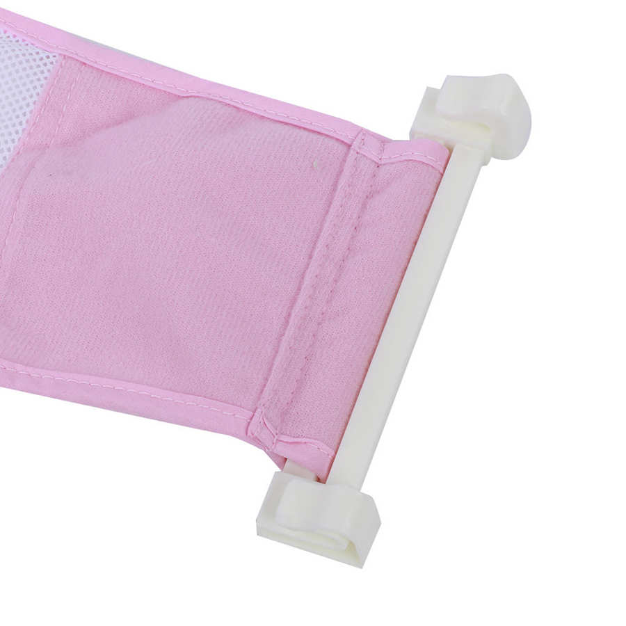 Baby Bath Support Non‑Slip Newborn Bath Comfortable Baby Shower Bathtub Sit Up Mesh for Newborn Baby Boys Girls