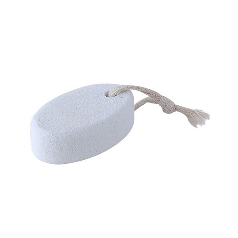 Piedra pómez para los pies de fibra de vidrio elipse , 1 pieza, bloque de esponja, removedor de callos, piedra pómez para baño, herramienta para el cuidado de los pies: Default Title