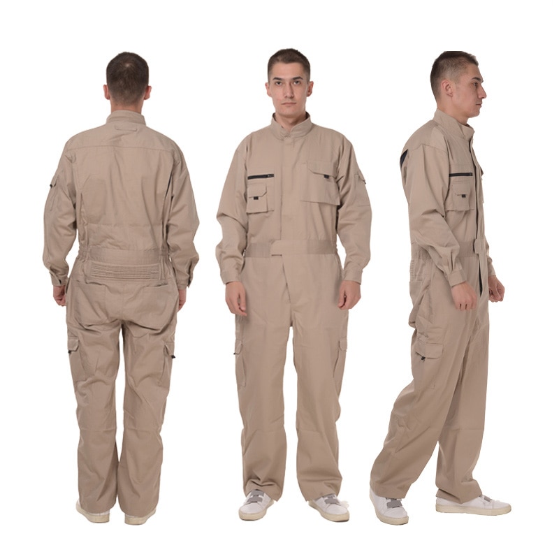 100% Katoen Rode Werken Overall Industriële Werkkleding Kleding Monteur Overall Voor Mannen