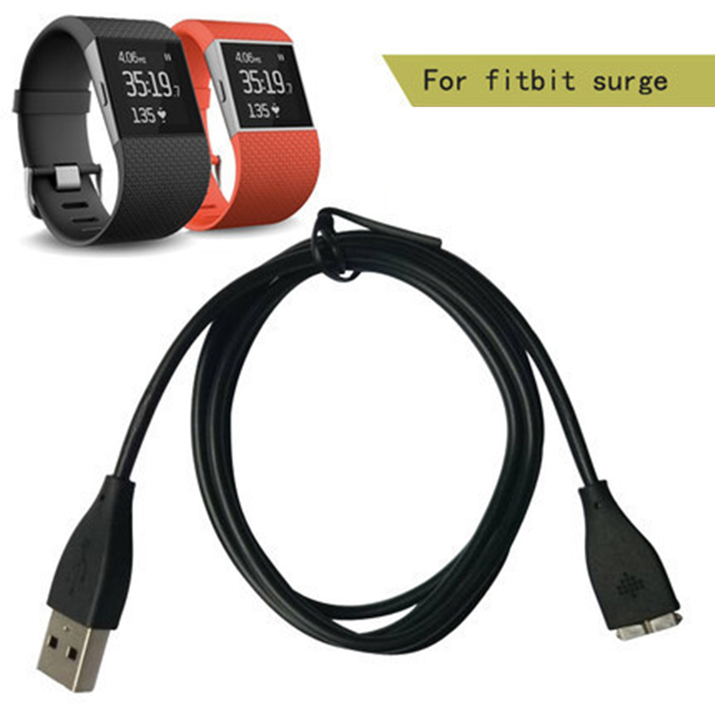 Usb Charging Cable Charger For Fitbit Surge Fitness Quick Smartwatch Wristband Cargador de pulsera de reloj Watch Charger