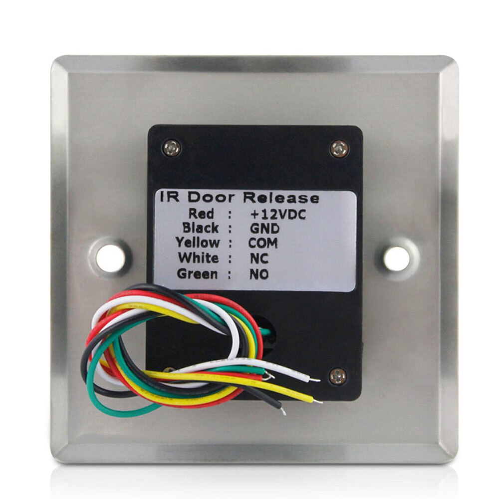 Infrared Sensor Switch No Touch Contactless Door Release Exit Button with LED Indication