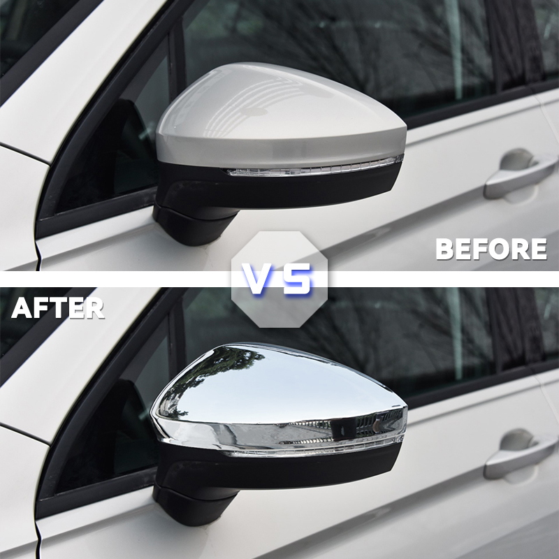 Côté Auto couverture de rétroviseur rétroviseur coque casquette logement pour VW Tiguan
