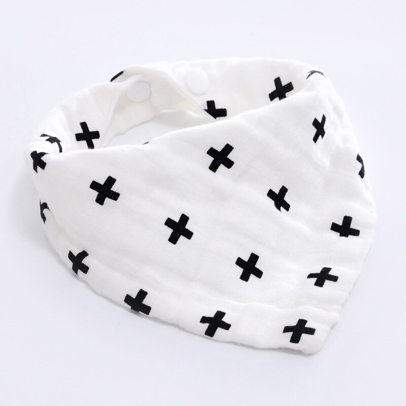 Katoenen Baby Slabbetjes & Burp Doeken Babyvoeding Meisje Bandana Bib Water Absorberen Baby Sjaal Burp Baby Spullen Baby Accessoires BC0023