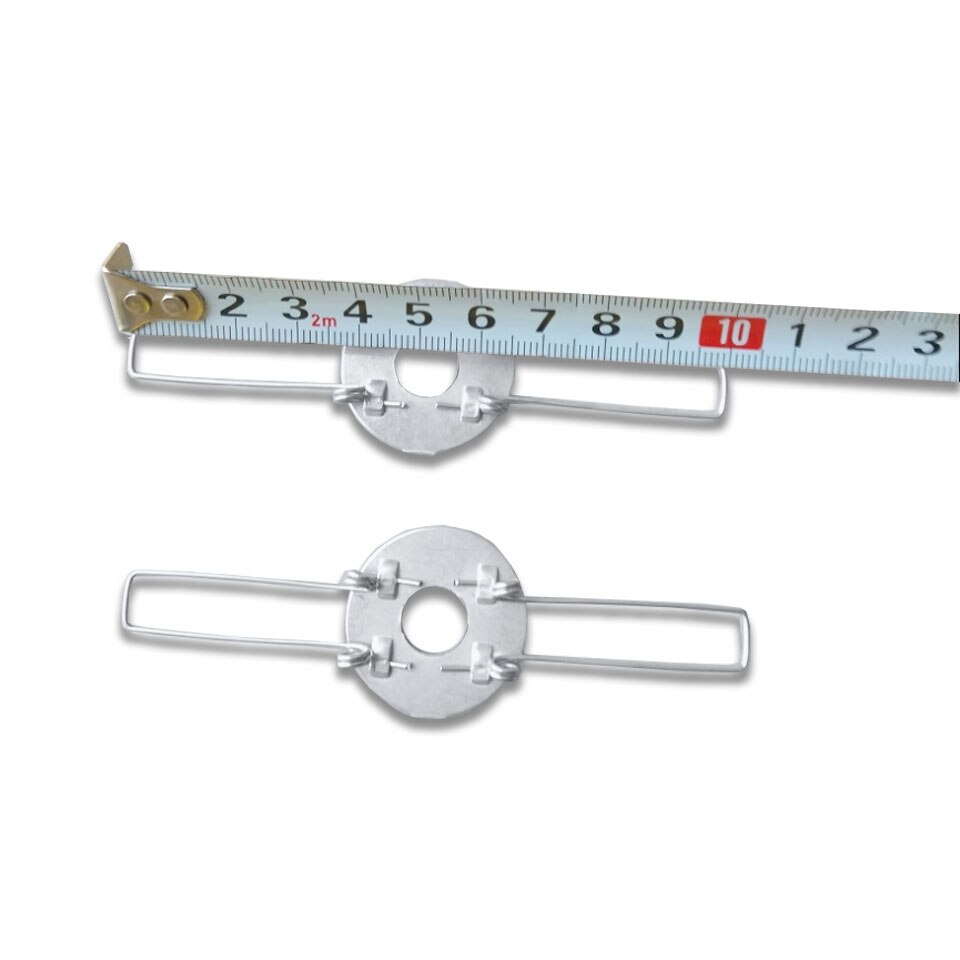 10pcs 2-forks, 3-forks Galvanized Fixing Spring Clip Spring Buckle For Fixing Lampshade Shrapnel DIY For Pandent Lamps