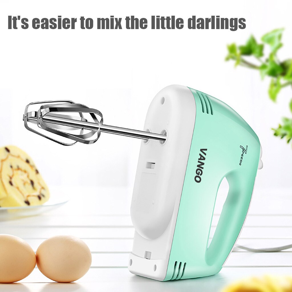 Electric Cake Stand Mixer Food Mixers Beater Kitchen Bowl Aid Whisk Mixing Egg Beater Cake Baking Handheld egg-beater US plug #G