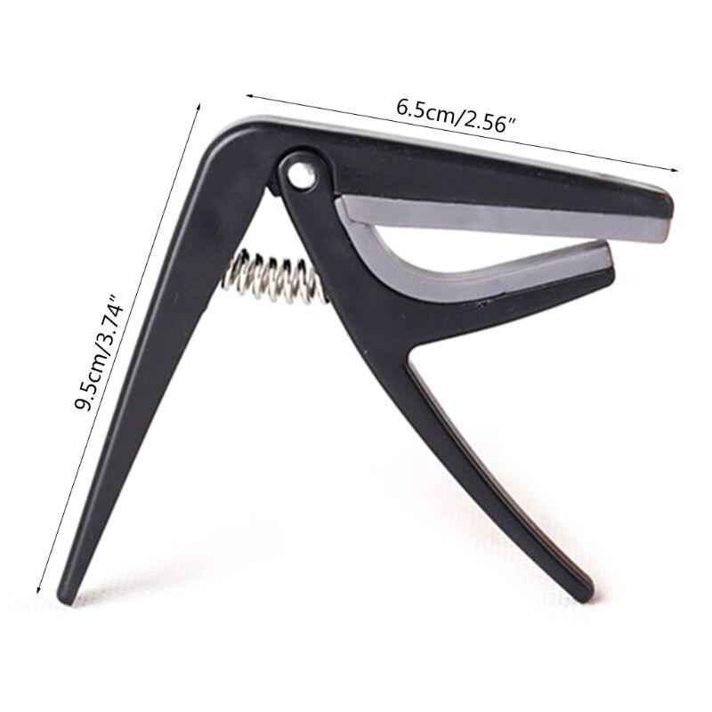 ukulele capo 4 strenger gitar capos enhånds hurtigbytte ukelele capo gitar deler & tilbehør