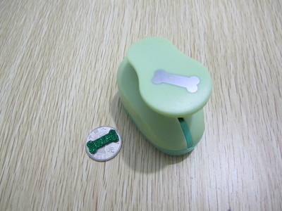 (2.5cm) Wave Circle Balloon Shape Craft Craft Scrapbooking Machine School Paper Cutting Cutter Puncher Eva Hole Punch Embossing: Bone