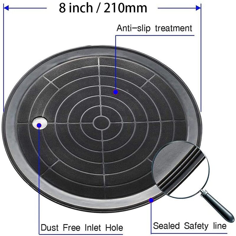 Glas Zuignap, Voor Graniet &amp; Glas Tillen Venster Vervanging, 8Inch Industriële Vacuüm Zuignap Glas Lifter