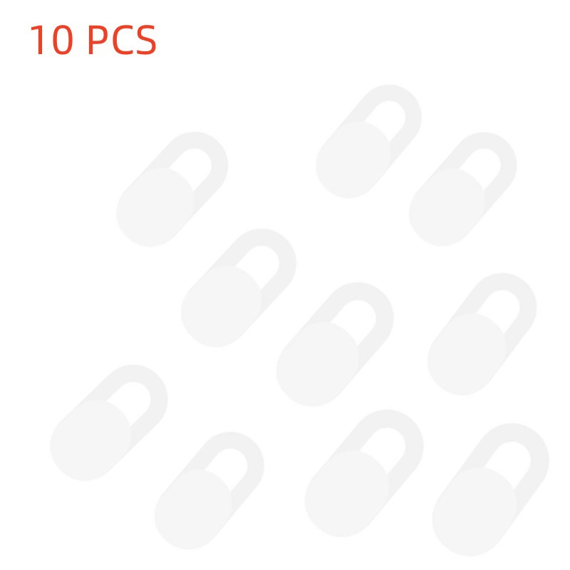 5/10/20 Pcs Webcam Cover Laptop Camera Cover Slider Phone Antispy For iPad PC Macbook Tablet lenses Privacy Sticker: WHITE