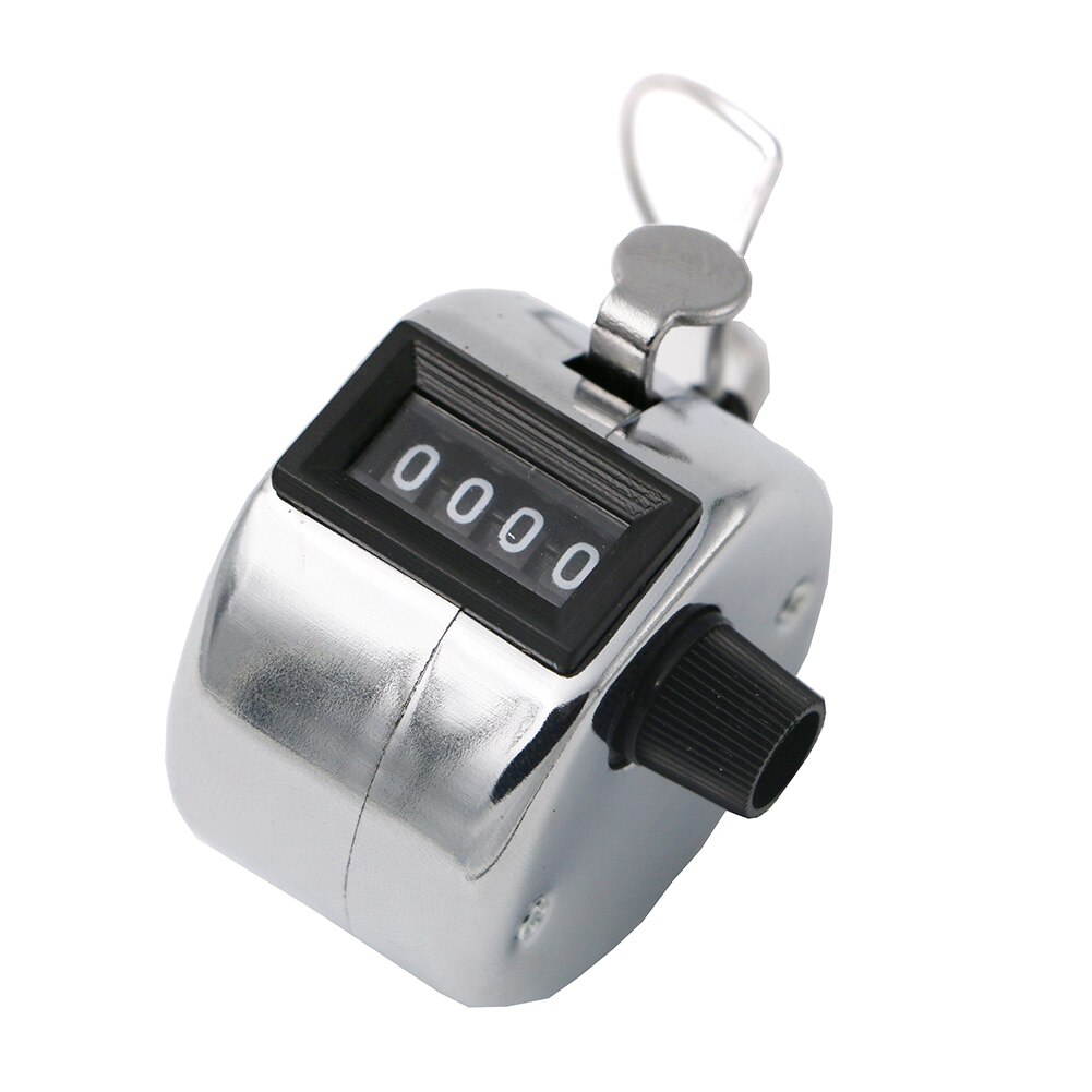 Mechanische Manuelle Zähler Anzahl von Menschen Zähler 4 Ziffer Anzahl Manuelle Zählen Clicker Timer FußBall Golf Zähler