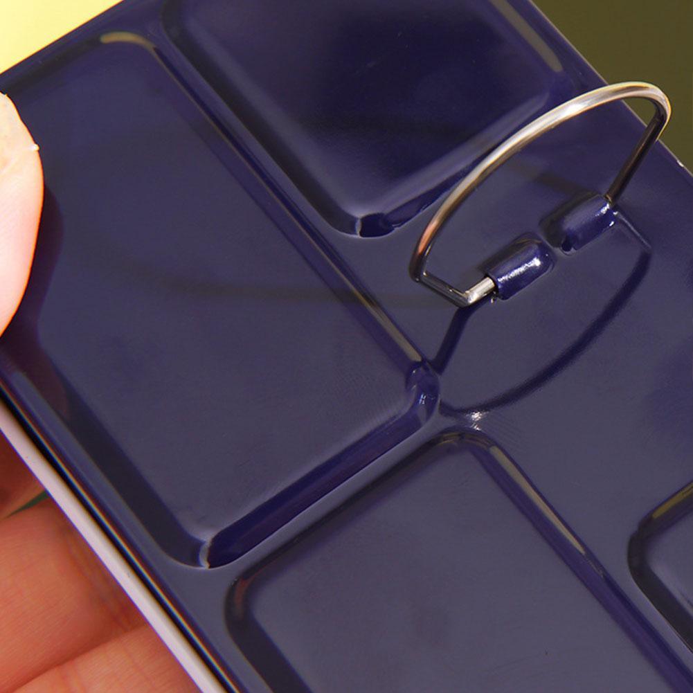 Aquarel Verf Blikken Doos Luchtdicht Palet Met 14 Opslag Lege Schilderen Verf Leveranties Schilderen Voor Art Pannen Ijzer Boxs Tr p0R5