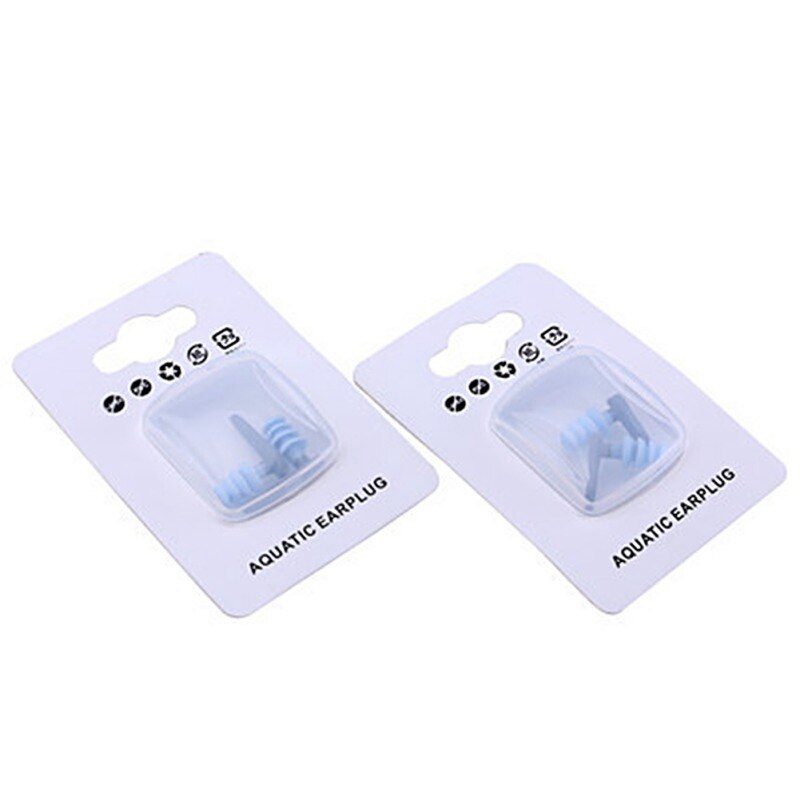 Swimmers Plug 1 Pair Swimming Waterproof Silicone Swim Earplugs ... – Grandado