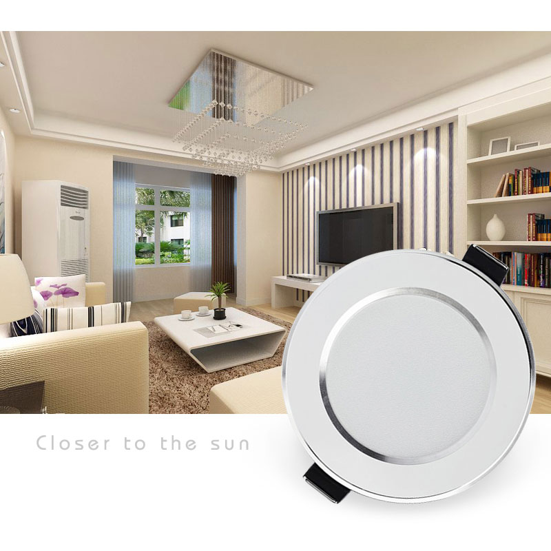 Led downlight naturlig hvid forsænket køkken badeværelse lampe 220v 230v 5w 7w 9w 12w led down lys varm hvid kølig hvid