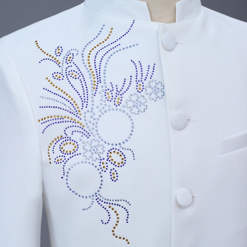 Nuovo Colletto Alla Coreana Abo Da Uomo In Crist... - Vicedeal - Foto 9