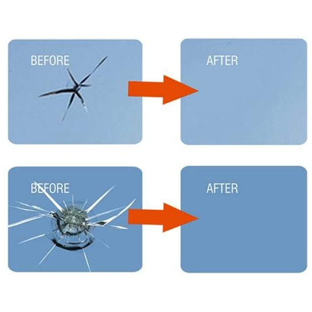 DIY Window Repair Tools Windscreen Glass Scratch Crack Restore Window Screen Resin+blade+strips Car Windshield Repair Tool