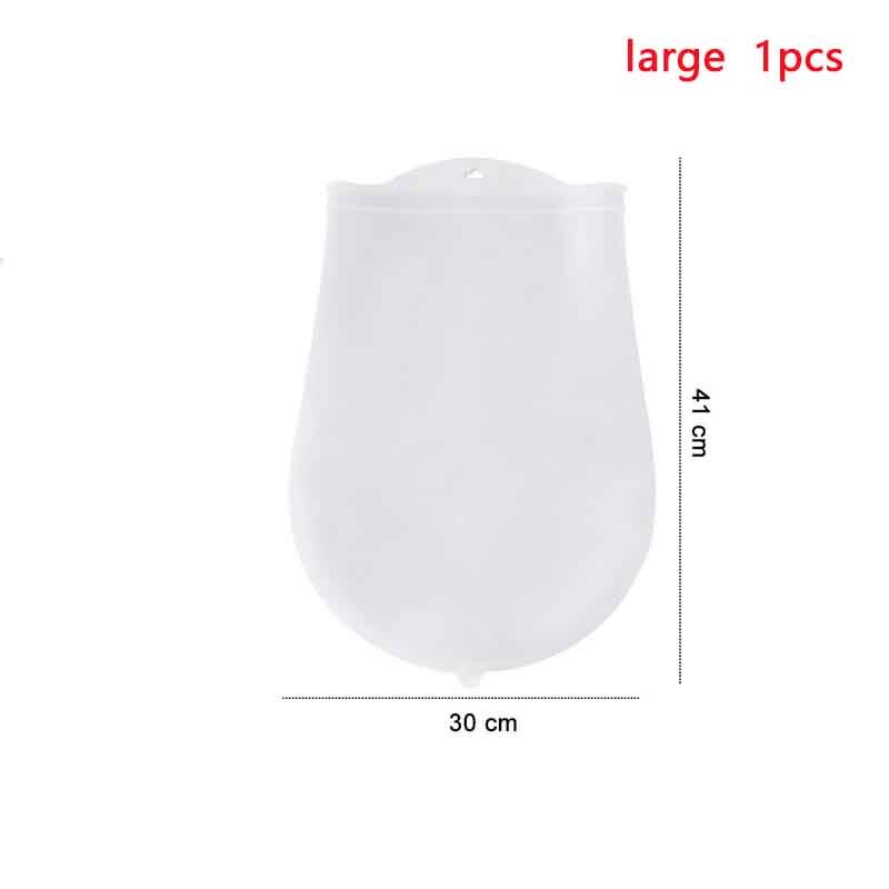 Bolsa de silicona resistente a altas temperaturas para amasar y bolsa suave de silicona para masa, bolsa para amasar, utensilios de cocina para repostería: Chocolate