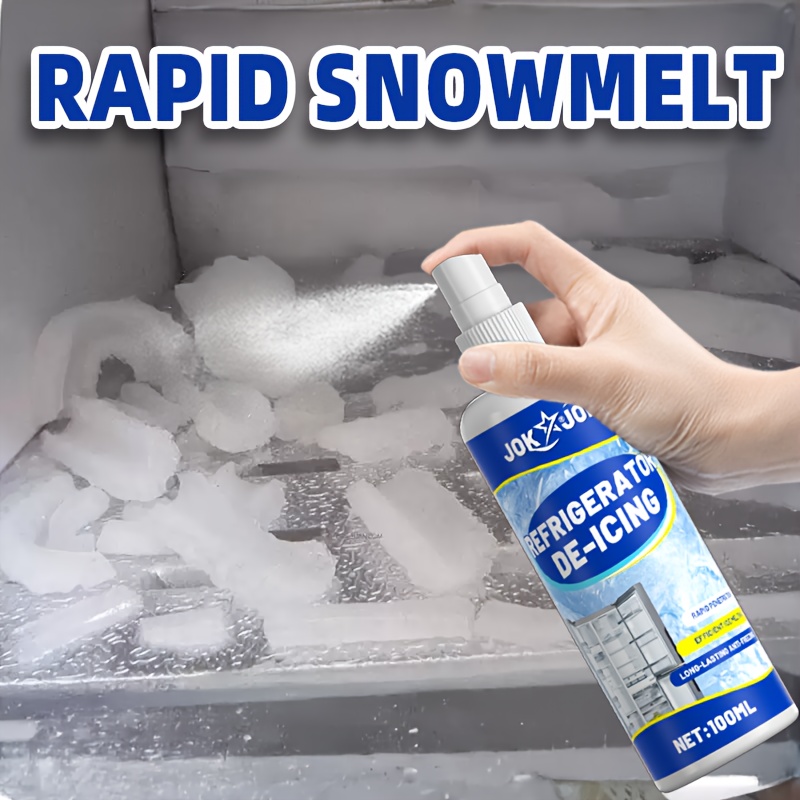 Ice Smelter & Deicer Spray, snelwerkende Ice Melt Solution voor koelkasten en diepvriezers, efficiënt ontdooimiddel, Home Essential