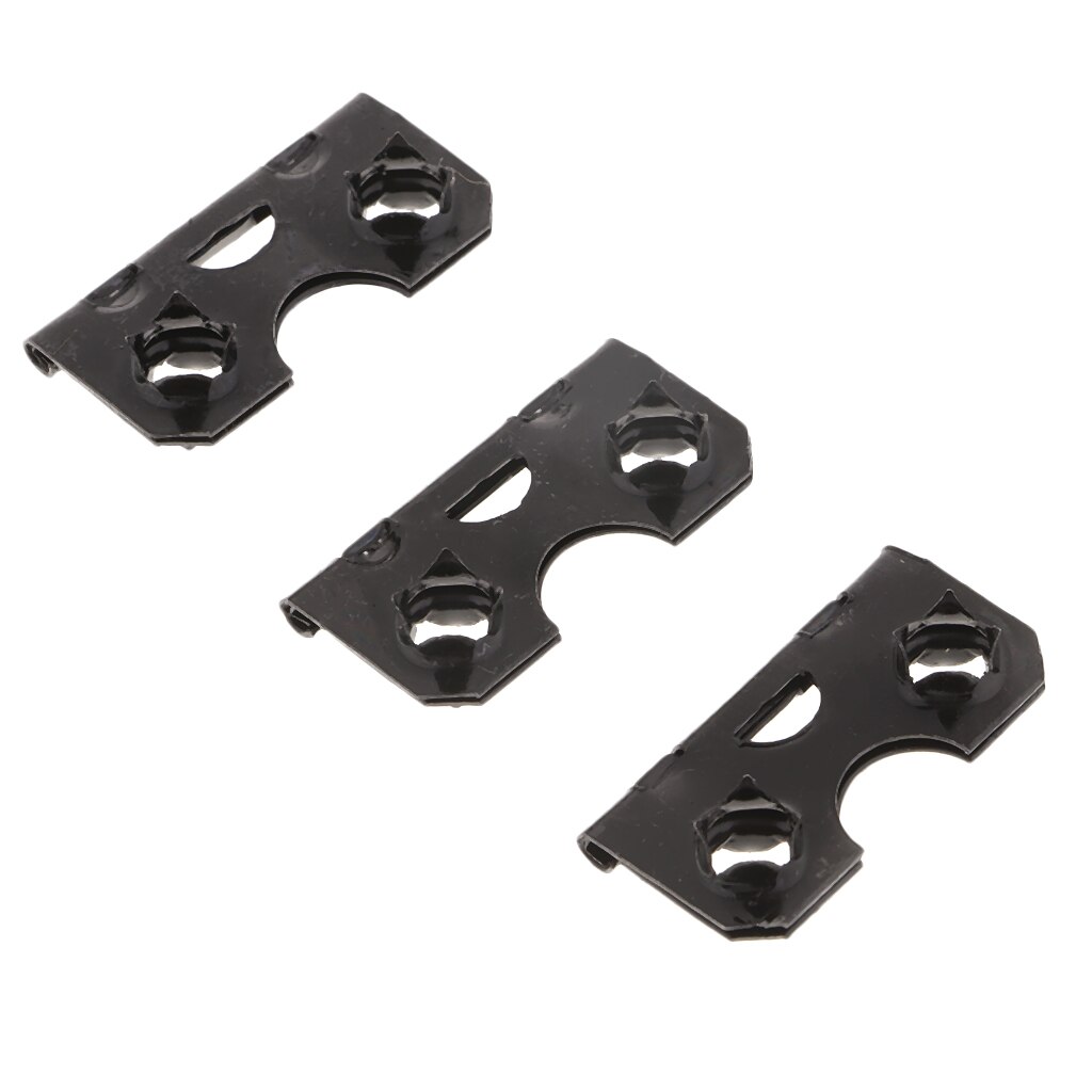 100pcs Metal Black Frame Support Stand Hinges Picture Art Photo Frame Fixing