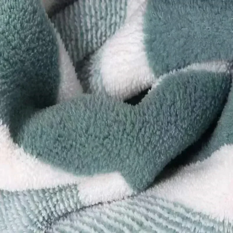 1 pc fortykkede stripete håndklesett mykt håndkle badehåndkle hurtigtørkende absorberende håndklær til badet