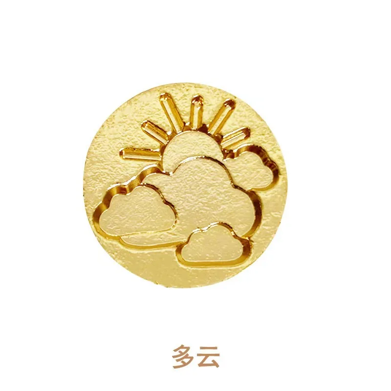 Wax Seal Stamp for Scrapbooking Photo Flower Paw Seal Wax Stamp Head Album Seal Stamp DIY Craft for Card Making ZT0102