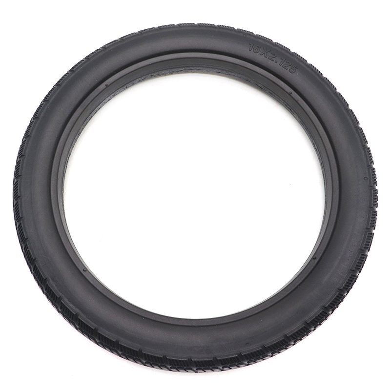 16 Inch Band 16X2.125 Solid Band Elektrische Voertuig Band Voor Fiets Mountainbike Vouwen E-Bike Non inflatie Solid Tyre